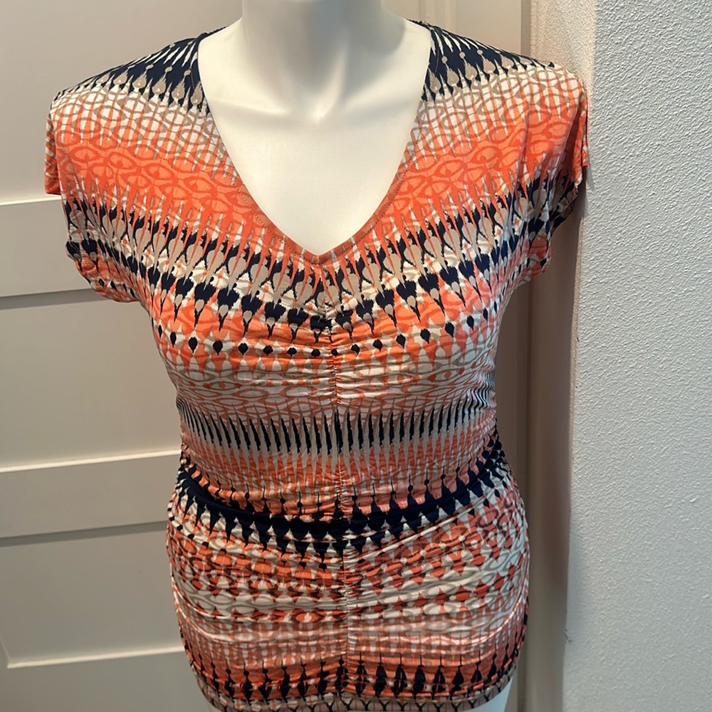 Style & Co. Ruched Top Size M - Picture 2 of 9
